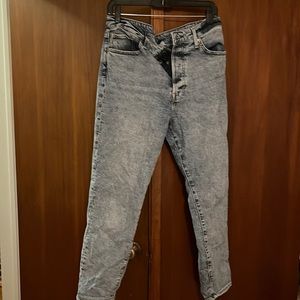 H&M ultra high rise mom jean
